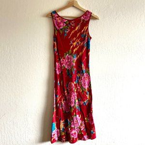 Vintage Betsey Johnson silk dress